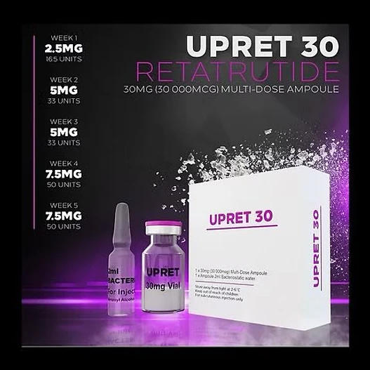 UPA UPRET 30 Retatrutide 30mg Ampoule Ampoule packaging